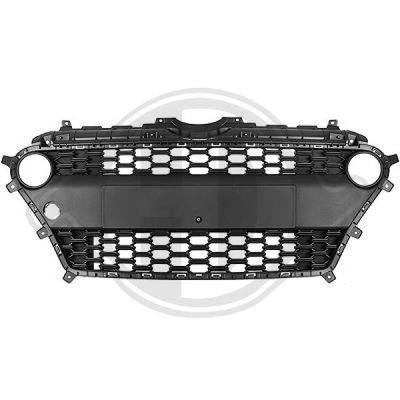 Решетка вентилятора, буфер DIEDERICHS 6853145 для HYUNDAI i10