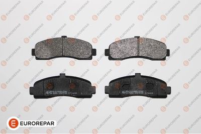 EUROREPAR 1617267580 Тормозные колодки и сигнализаторы  для NISSAN MICRA II (K11) 1.0 i 16V