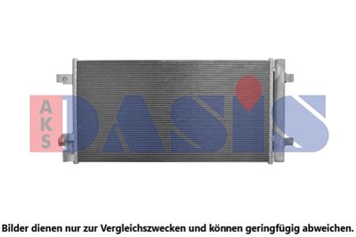 Конденсатор, кондиционер AKS DASIS 042051N для AUDI A1