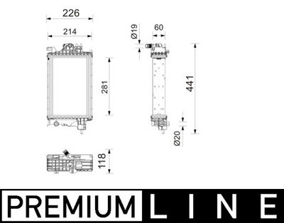 RADIATOR RACIRE MOTOR