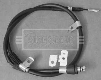 BORG & BECK BKB3457 Трос ручного тормоза  для HYUNDAI COUPE (GK) 1.6 16V