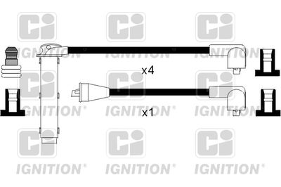 Комплект проводов зажигания QUINTON HAZELL XC101 для ROVER 100