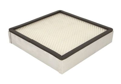 Cabinefilter 210x210x43, patroon past: JOHN DEERE 3010, 3100, 3100 A, 3110, 3110 A, 3200, 3200 A, 3200 AX, 3200 X, 3210 A, 3210 X, 3300, 3300 A, 3300 AX, 3300 X, 3310, 3310 A, 3310 X, 3400