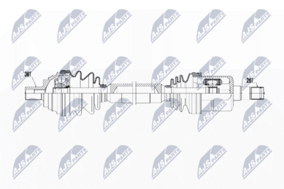 полуоска NTY NPW-WW-053