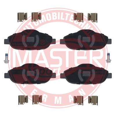 Zestaw klocków hamulcowych, hamulce tarczowe MASTER-SPORT GERMANY 13046038472N-SET-MS
