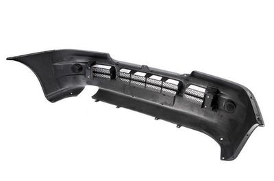 Bumper Rechts (Voor, zwart) past: CITROEN JUMPER II  FIAT DUCATO  PEUGEOT BOXER 02.02-08.06
