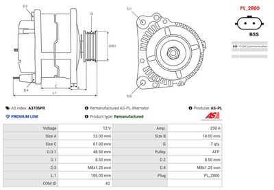 GENERATOR / ALTERNATOR
