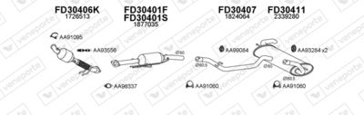 ABGASANLAGE VENEPORTE 300604