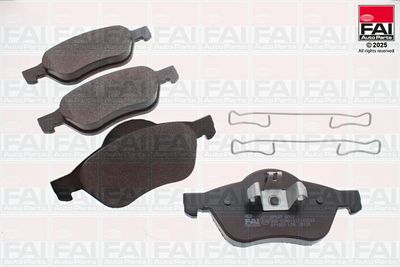 Zestaw klocków hamulcowych, hamulce tarczowe FAI AUTOPARTS BP537