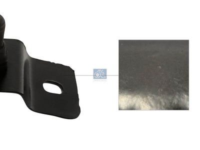 Winddeflectorsteun voor bestuurderscabine