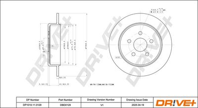 спирачен диск DR!VE+ DP1010.11.0129