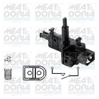 Przełącznik, światło cofania MEAT & DORIA 36029