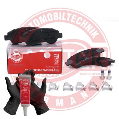 Sada brzdových platničiek kotúčovej brzdy MASTER-SPORT GERMANY Premium 13046039942N-SET-MS