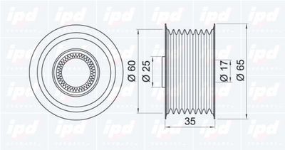 SISTEM ROATA LIBERA GENERATOR IPD 153193 1