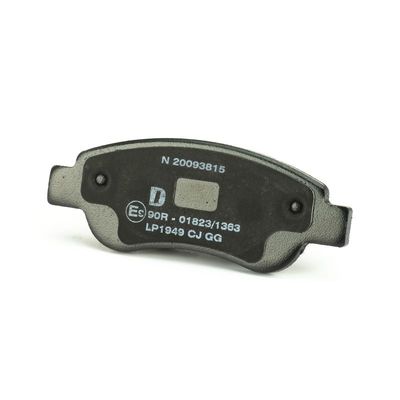 BREMSBELAGSATZ SCHEIBENBREMSE DELPHI LP1949 5