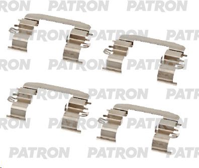 Комплектующие, колодки дискового тормоза PATRON PSRK1262 для KIA SORENTO