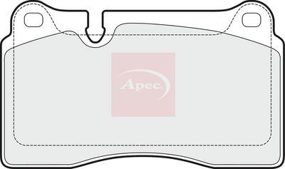 APEC Brake Pad Set, disc brake PAD1508