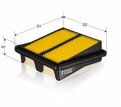 TECNECO FILTERS AR1724PMJ Воздушный фильтр  для HONDA JAZZ (Хонда Жазз)