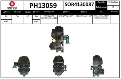HYDRAULIKPUMPE LENKUNG SNRA PH13059