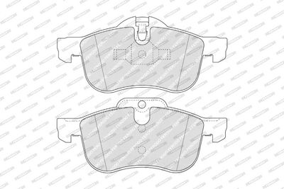 SET PLACUTE FRANA FRANA DISC FERODO FDB1355 1