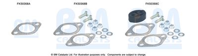 Монтажен комплект, изпускателна тръба BM Catalysts FK50368