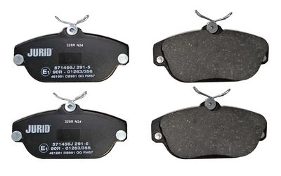 BREMSBELAGSATZ SCHEIBENBREMSE JURID 571456J