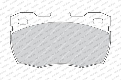 BREMSBELAGSATZ SCHEIBENBREMSE FERODO FDB871 1