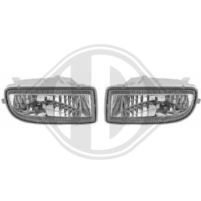 Комплект противотуманных фар DIEDERICHS 6671888 для TOYOTA LAND CRUISER