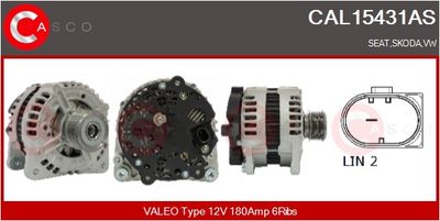 GENERATOR / ALTERNATOR CASCO CAL15431AS