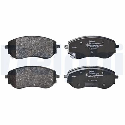 Remblokken set Voor , past: MERCEDES X (470)  NISSAN NAVARA NP300 2.3D/2.5D/3.0D 07.14-