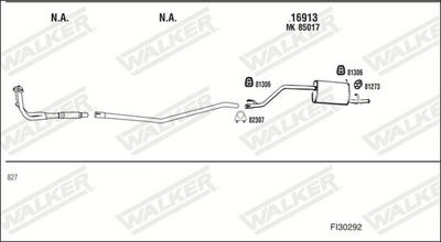 Изпускателна система WALKER FI30292