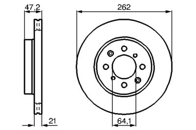 Brake Disc 0 986 478 657