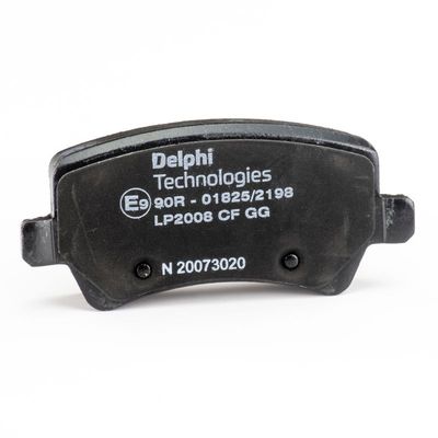 BREMSBELAGSATZ SCHEIBENBREMSE DELPHI LP2008 37