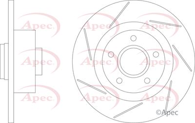 Brake Disc APEC DSK3234