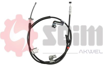 SEIM 555402 Трос ручного тормоза  для HONDA CIVIC VII Hatchback (EU, EP, EV) 1.4 iS (EP1)