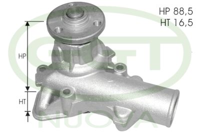 Водяной насос, охлаждение двигателя GGT PA10067 для FIAT CAMPAGNOLA