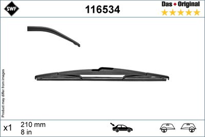 Щетка стеклоочистителя SWF 116534 для CITROËN C5