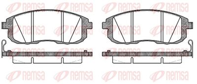 Brake Pad Set, disc brake 0293.14