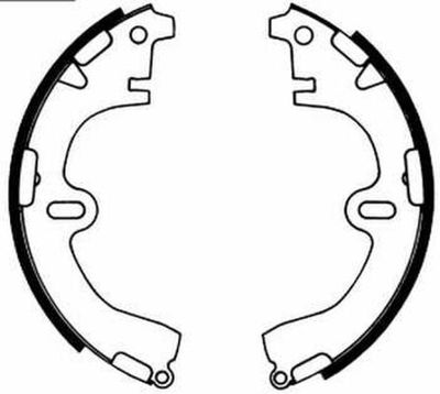 Brake Shoe Set C02001ABE