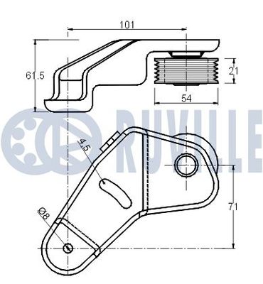 INTINZATOR CUREA CUREA DISTRIBUTIE RUVILLE 540259 1