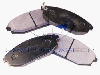 MDR MFP-2H01 Тормозные колодки и сигнализаторы  для HYUNDAI GALLOPER II (JK-01) 2.5 TD intercooler