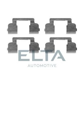 Комплектующие, колодки дискового тормоза ELTA AUTOMOTIVE EA8805 для LADA LARGUS