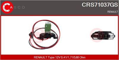REZISTOR VENTILATOR HABITACLU CASCO CRS71037GS