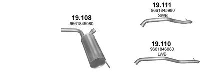 Układ wydechowy POLMO POLMO00245