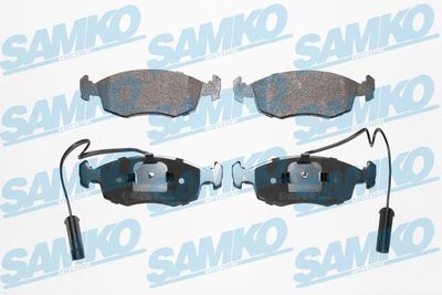 Комплект тормозных колодок, дисковый тормоз SAMKO 5SP755 для FIAT ALBEA
