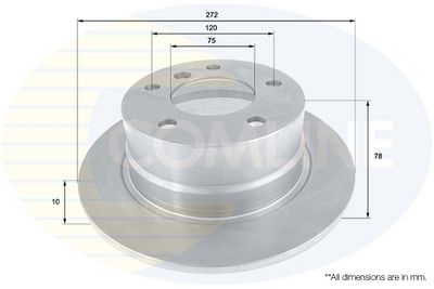 спирачен диск COMLINE ADC1711