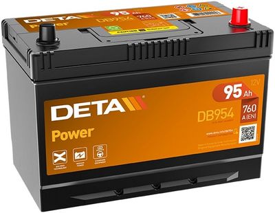Batteri DETA DB954 för HYUNDAI, CITROËN, PEUGEOT, KIA, …