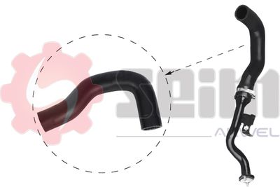 Трубка нагнетаемого воздуха SEIM 982020 для FIAT LINEA