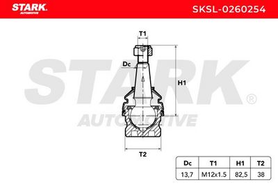 Шарнири STARK SKSL-0260254
