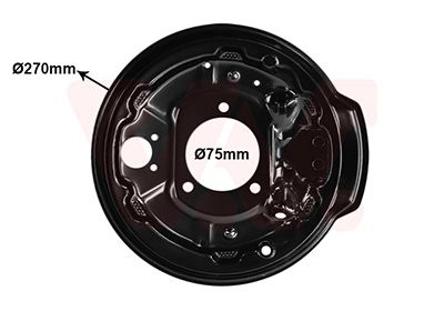 ABDECKBLECH BREMSTROMMEL